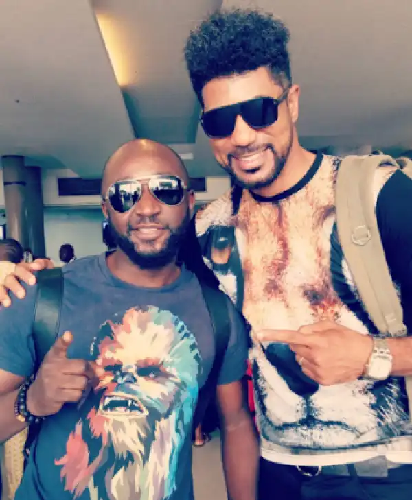 Thin Tall Tony Runs Into Former Big Brother Naija Winner, Katung Aduwa